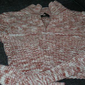 Urban Outfitter Small Front Zip Cropped Sweater